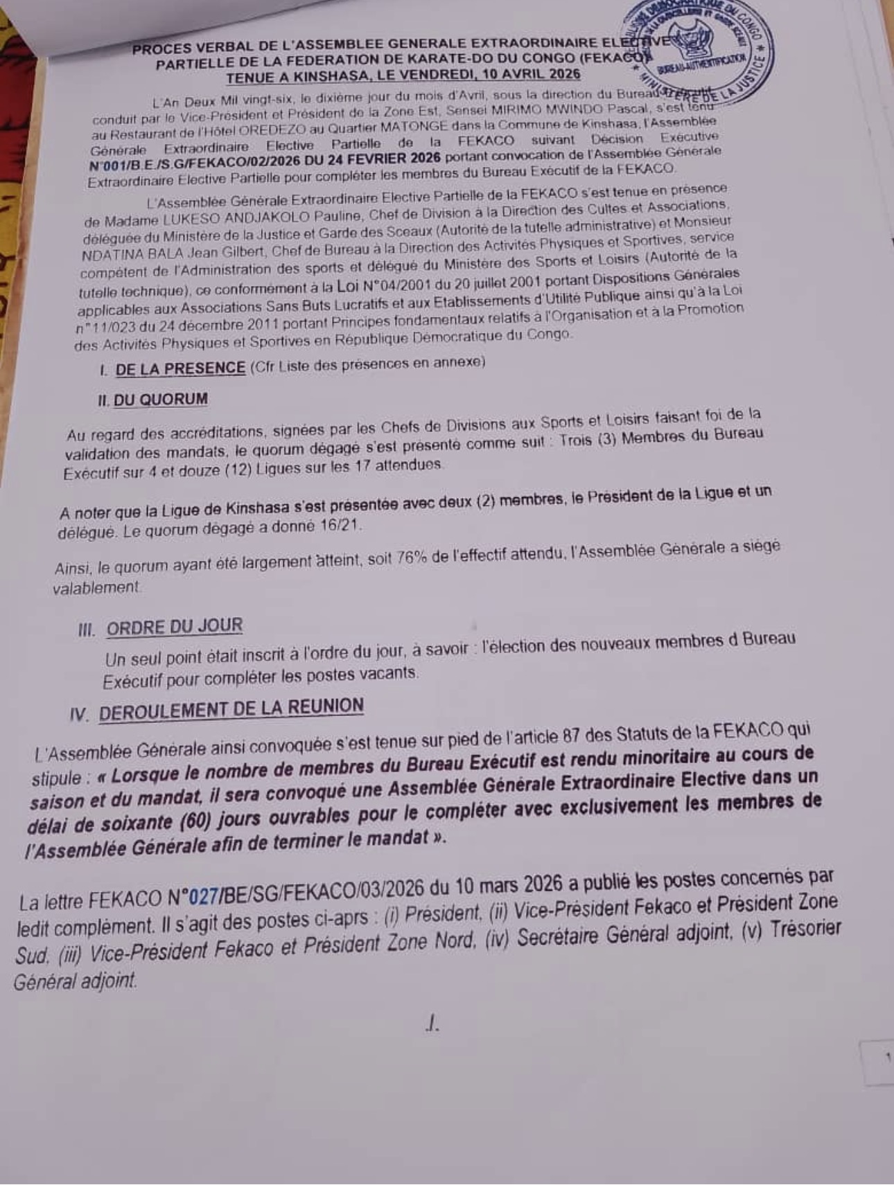 Karaté 