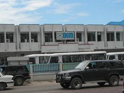 Le batiment de la DGM sur le boulevard du 30 juin à Kinshasa
