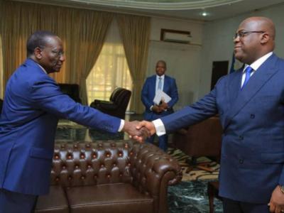 Ilunga Ilunkamba et Félix Tshisekedi