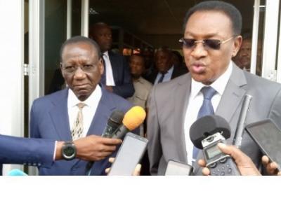 Ilunga Ilunkamba et Bruno Tshibala Nzenze à la primature