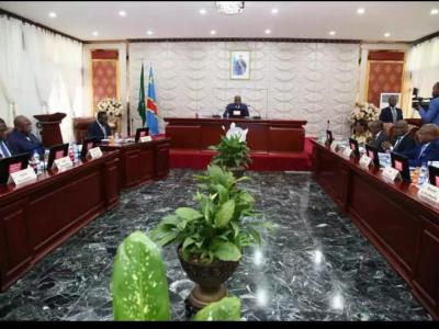 Tshisekedi en plein conseil des ministres 