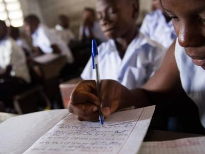 Quelques élèves congolais 