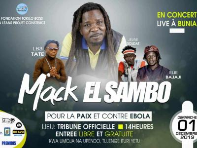 Affiche du concert de Mack El Sambo 