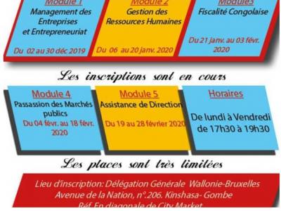 Calendrier des formations 