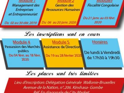 Affiche de la formation