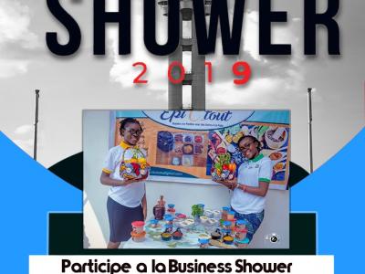 Affiche de bussiness shower