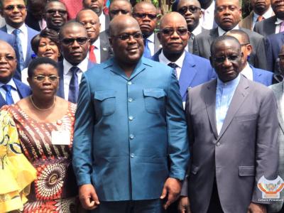Félix Tshisekedi et Ilunga ilunkamba 