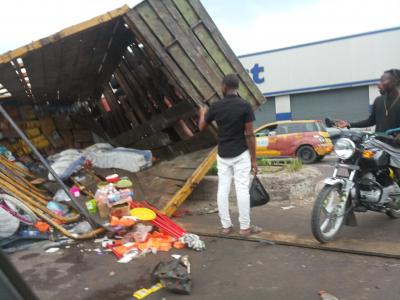 Le camion renversé 
