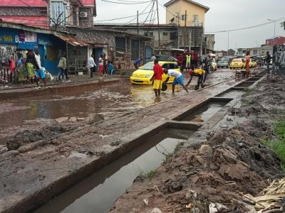 L'avenue Kimwenza ce samedi 28 décembre 2019