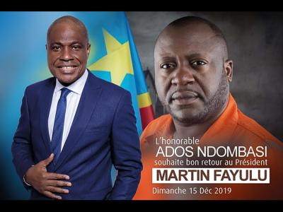 Martin Fayulu et Ados Ndombasi 