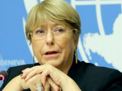 Michelle Bachelet, haute commissaire des nations unies aux droits de l'homme 