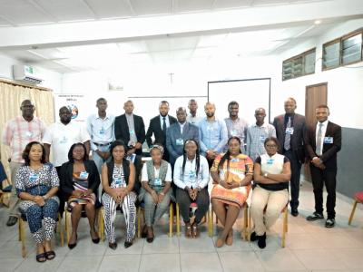 Quelques participants de la formation de CBTD 