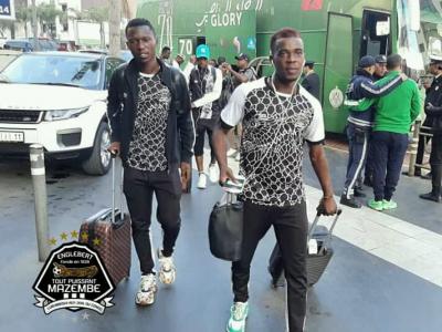 Deux joueurs de TP mazembe 