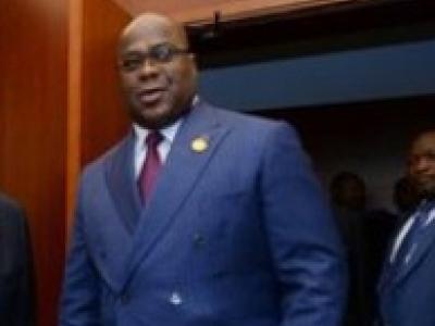 Félix Tshisekedi à Addis-Abeba 