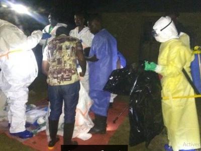 L'équipe du ministère de santé à Bandalungwa, à kinshasa