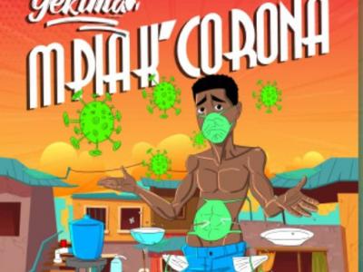 Affiche de mpiak'corona de Yekima de bel art