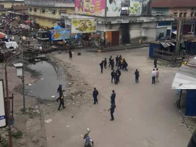 Croisement des avenues Itaga et Bokasa
