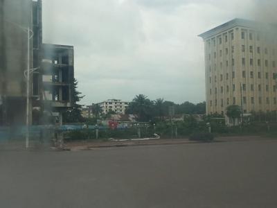 Place de la gare au centre ville de Kinshasa