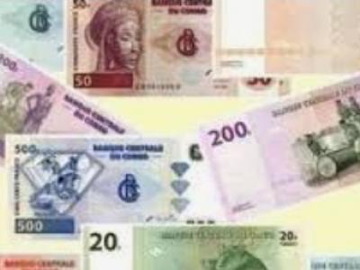 Quelques billets de francs congolais