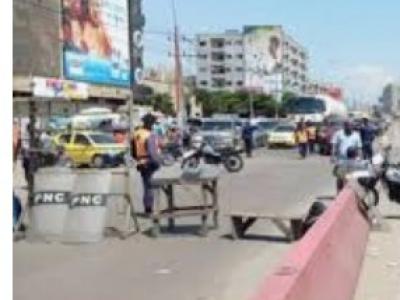 Une de barrière de la commune de la Gombe