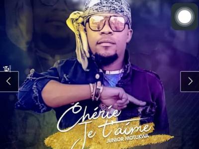 Affiche de la chanson chérie je t'aime de Junior Motukwa
