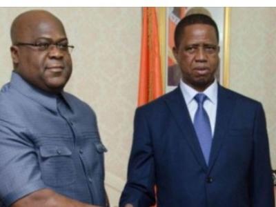 Félix Tshisekedi et son homologue