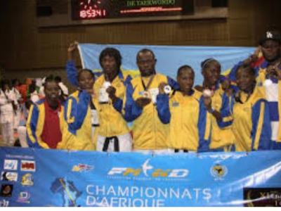 Equipe taekwondo de Kinshasa