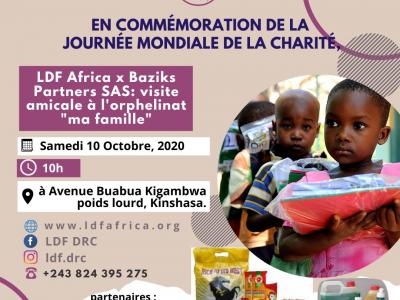 Affiche visite orphelinat par baziks