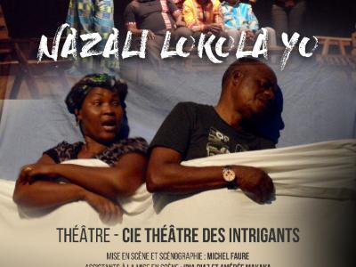 Affiche du spectacle nazali lokola yo