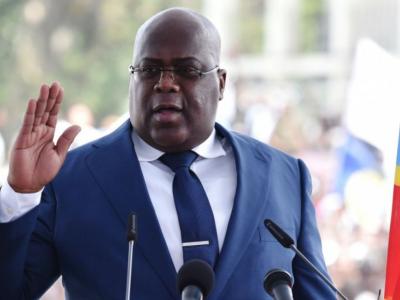 Félix Tshisekedi, le jour de sa prestation de serment