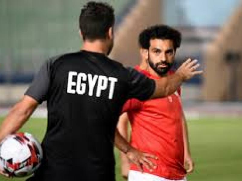 Mohamed Sallah et son gardien
