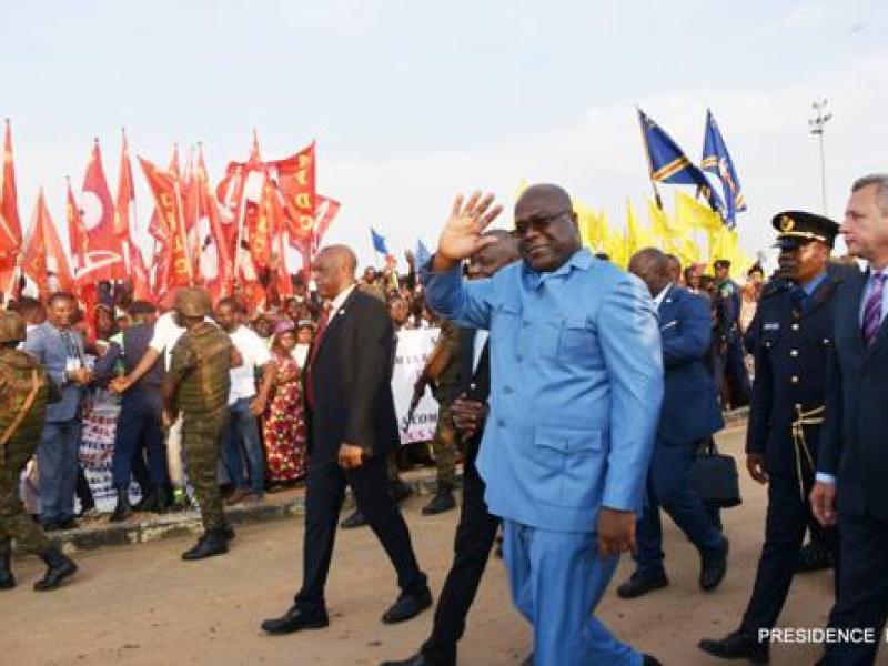 Félix tshisekedi en Ituri