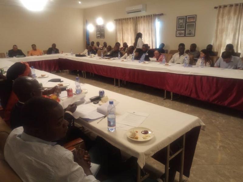 rencontre des membres de la FEC Lualaba