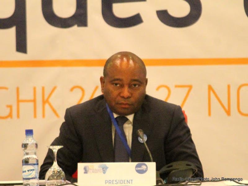 Le gouverneur de la Banque Centrale du Congo Déo Mutombo