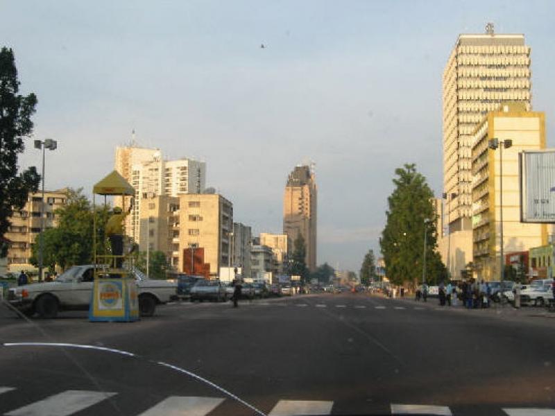 Boulevard du 30 juin à Kinshasa