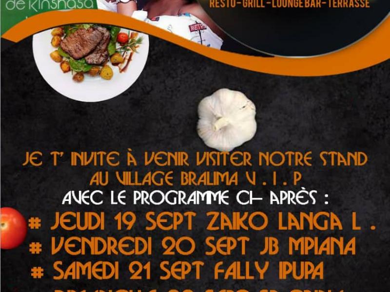 Affiche du programme de la foire agricole