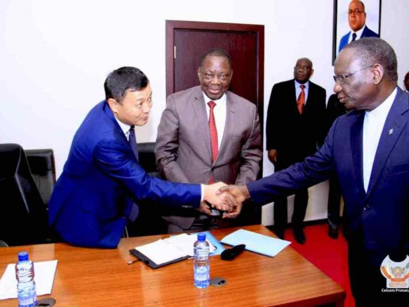 Sylvestre Ilunga, Célestin Mbuyu et Michel Wu