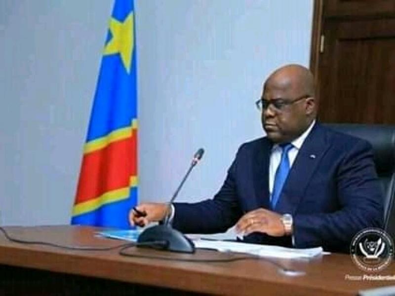 Félix Tshisekedi au conseil des ministres