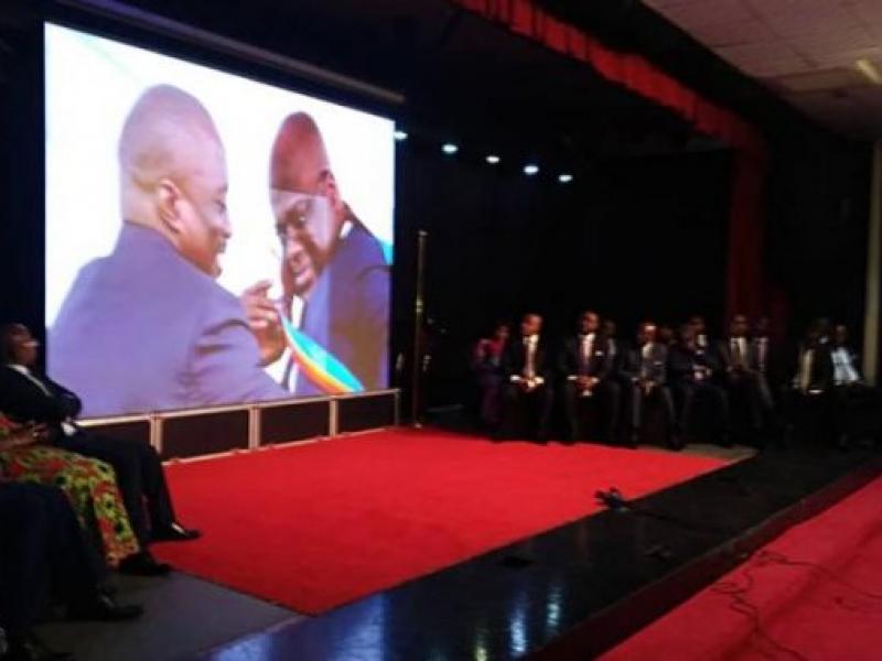 Félix Tshisekedi et Joseph Kabila, nouveau et ancien président 