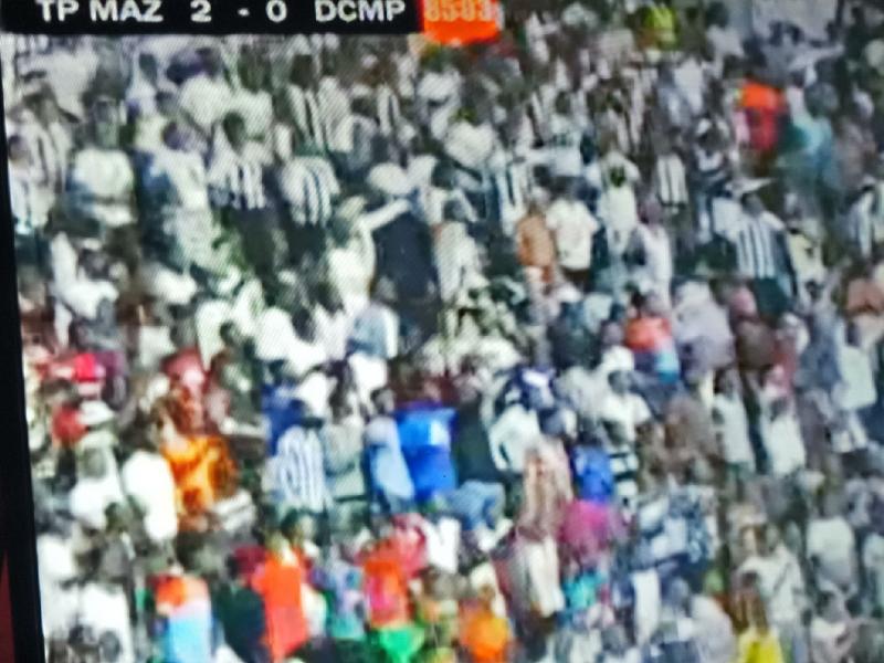 Les supporters de TP Mazembe 