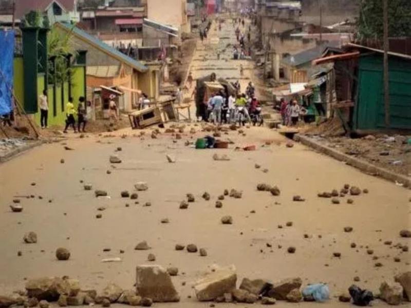 La ville de Beni après les troubles 