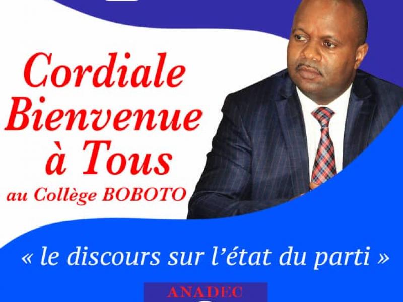 Affiche de l'activité de l'ANADEC