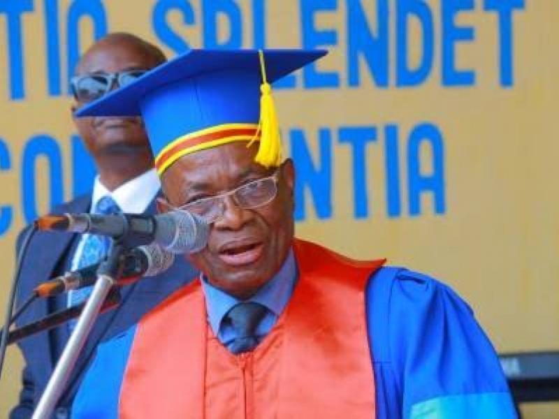 Le recteur de l'Université de Kinshasa, Daniel Ngoma