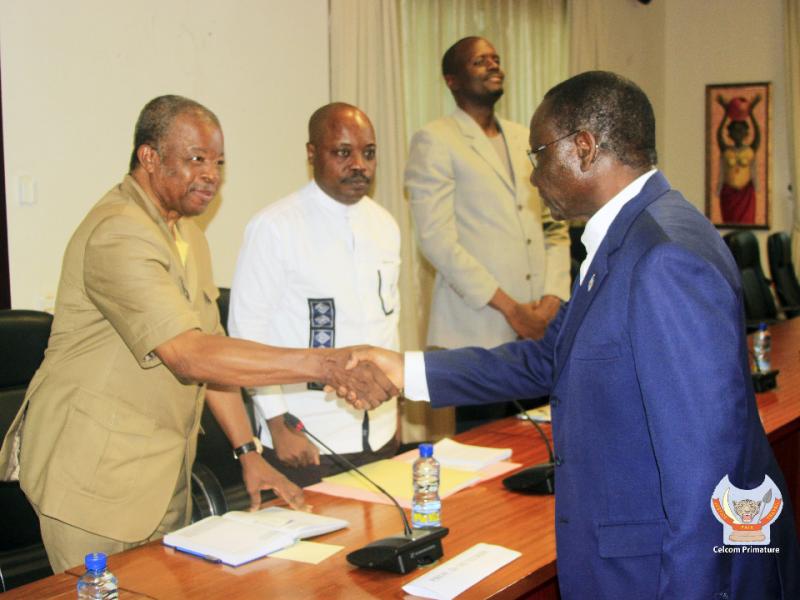 Ilunkamba Ilunkamba saluant le docteur Jean-Jacques Muyembe 
