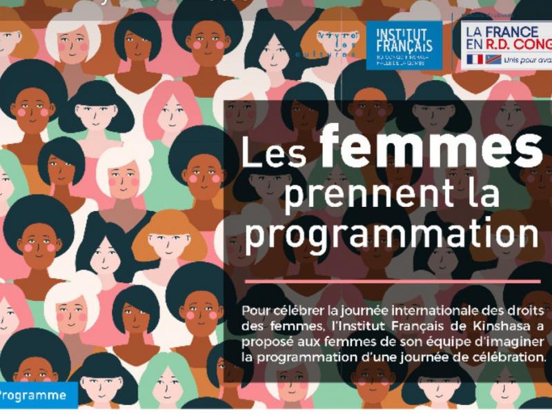 Affiche de l'institut français du mois de mars 
