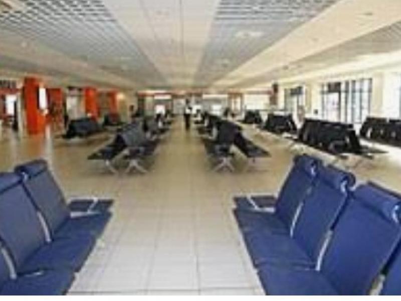 Aéroport de Ndjili à Kinshasa 