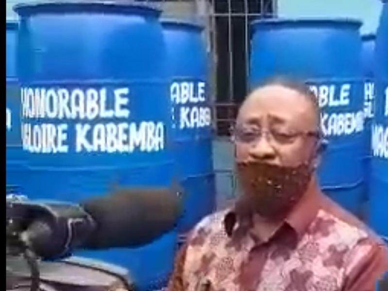 Magloire Kabemba, député provincial et élu de la commune de Kasavubu