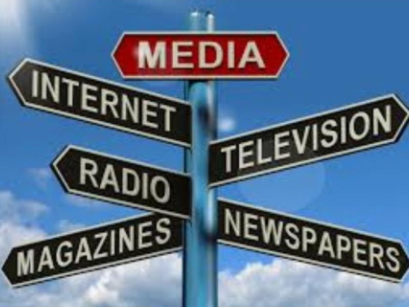 Tableau des médias