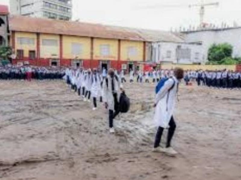 Collège Elikya à la gare centrale à Gombe