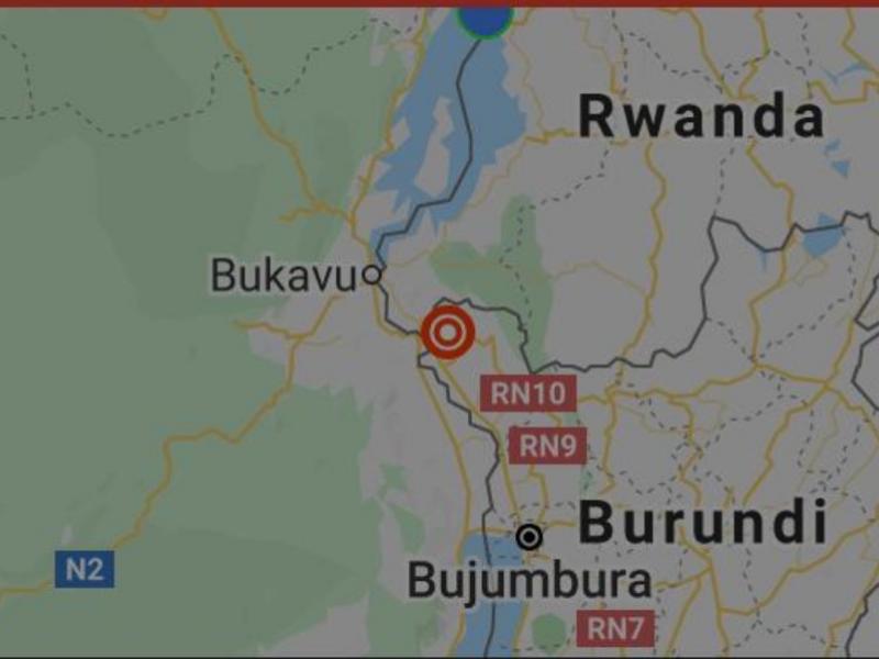 Carte de Bukavu